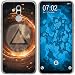 Produktbild PhoneNatic Case kompatibel mit Huawei Mate 20 Lite Silikon-Hülle Element Feuer M3