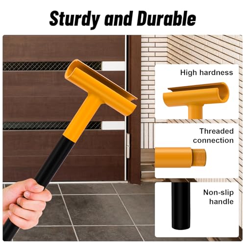 Image of Upgraded Hinge Gap Adjusting Wrench for Residential and Commercial, Door Hinge Adjustment Tool for Door Quick and Efficient Solutions, User-Friendly Adjustments Tools (Yellow)