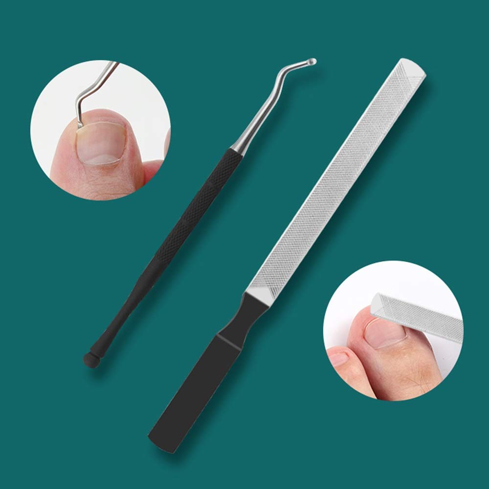 Nagelknipser-Set, Maniküre-Set, Nagelknipser-Set aus Edelstahl, Pediküre-Set, Fingernägel, Fußnägel, Knipser, scharfer Nagelschneider, Pediküre, Nagelschere, Pediküre-Werkzeuge for die Füße(1