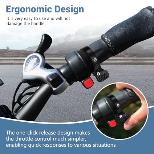 Image of Canitu Thumb Throttle Adapter,E-Bike Throttle Adapter Attachment Drive Conversion Kits Replacement for Rad, for Lectric, for Pedego, for Himiway, for Magicycle, for Electric Bike