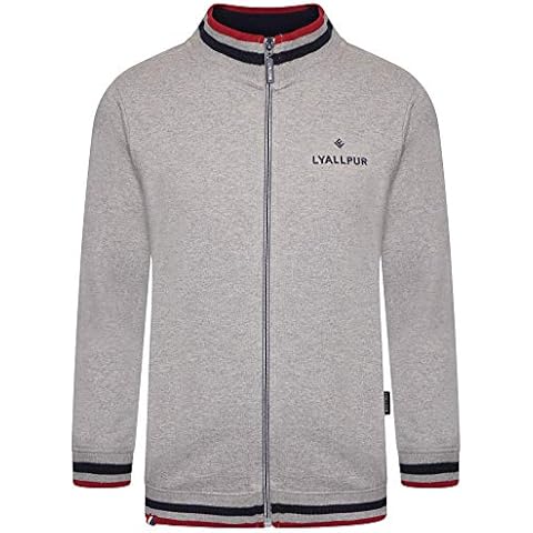 Lyall Boys Zip Through Sweat Jacket with Stripes Cover