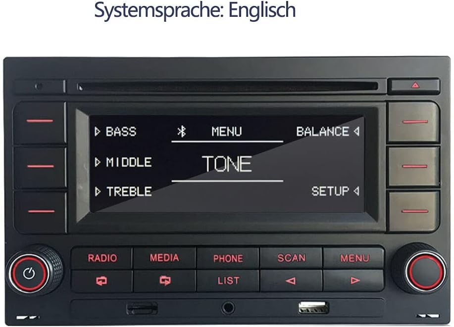 Radio de Auto con Bluetooth y Reproductor CD RCN210 miniatura 6