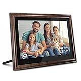 AEEZO WiFi Digital Picture Frame 13.3 Inch HD Touch Screen Smart Large Photo Frame with 16GB Storage, Motion Sensor, Auto-Rotate, Remote Control, Easy Setup to Share Photos and Videos via AiMOR APP
