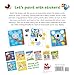 First Fun Sticker Painting: Wild Animals: 12 Colorful Scenes to Create (Happy Fox Books) Paint-by-Sticker Art Designs for Kids Ages 4-6 - Lion, Zebra, Giraffe, Elephant, Monkey, Panda, and More
