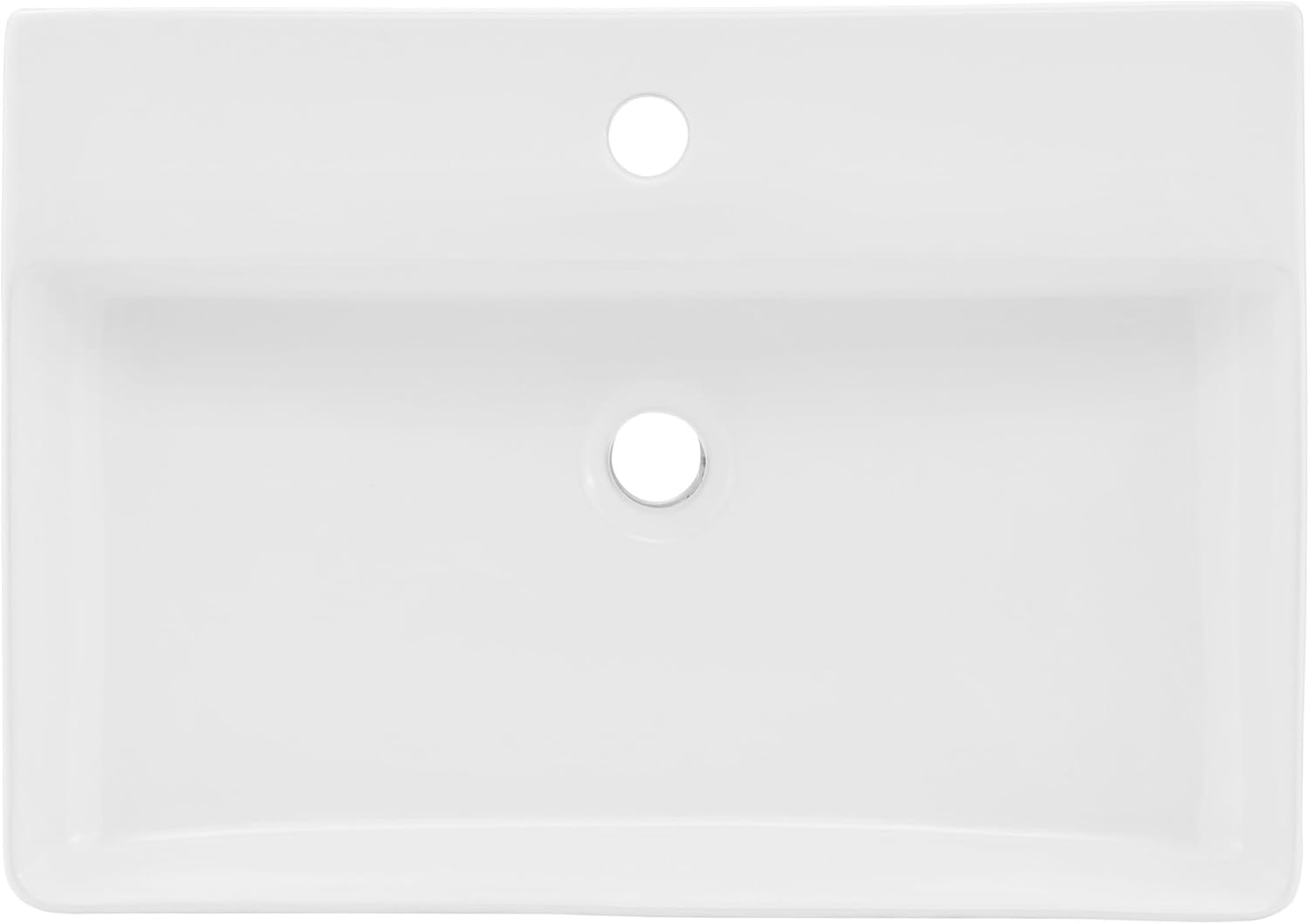 Bastille Square Two-Piece Pedestal Sink