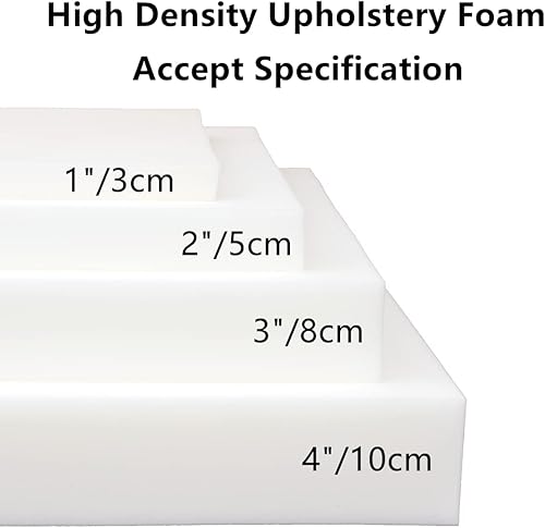 Miniatura 5 de Jininworl Cojines de asiento de tamaño personalizado, antideslizantes, para ventana panorámica, para exteriores e interiores, para patio, porche,