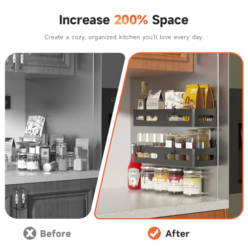 Save 20% on 4-Pack Magnetic Spice Rack for Fridge - Image 3