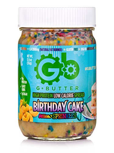 G Butter High Protein Low Calorie Spread - Birthday Cake