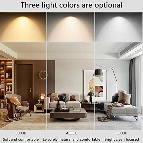 Focos LED empotrables de techo para iluminación de casa y comercios 6