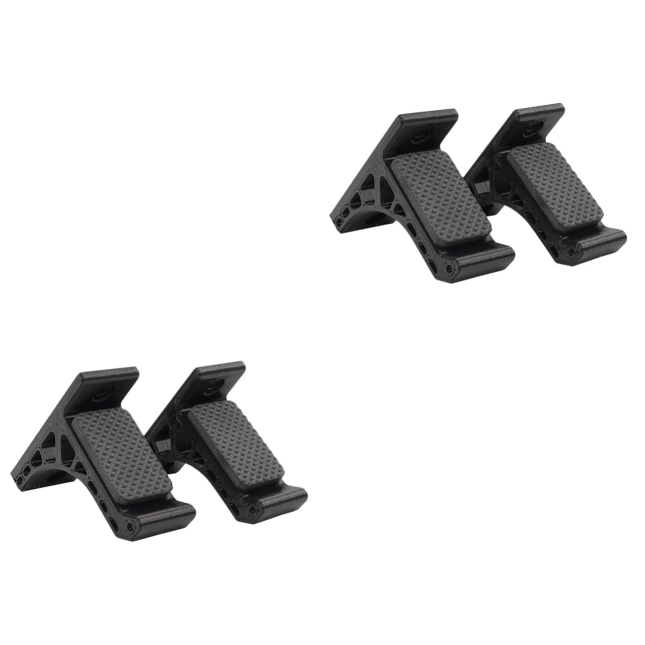 INOOMP 2paia Supporti per Archi Parete Stands per Archi Fissati Adesivi Design Elegante per Esposizione e Stoccaggio
