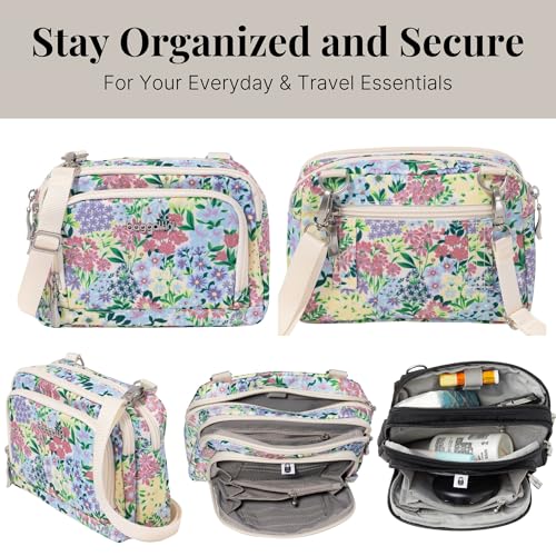 Image of Baggallini Triple Zip with Front Wallet /Trifecta RFID Wallet Crossbody