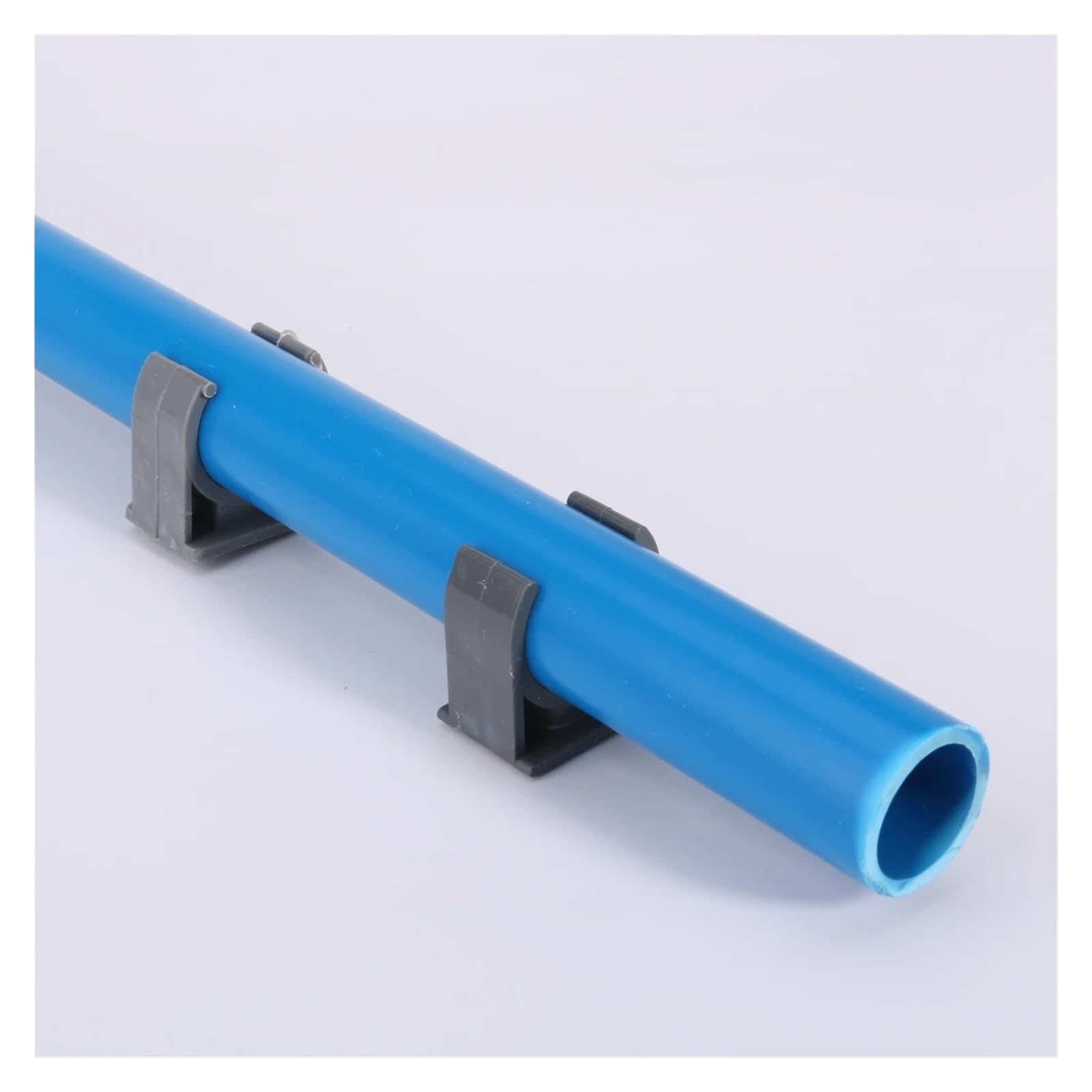20/25/32/40/50mm Szary obejma rurowa z PVC W kształcie litery U Wsporniki do węża Nawadnianie ogrodu Armatura wodna(50mm(50 Pieces))