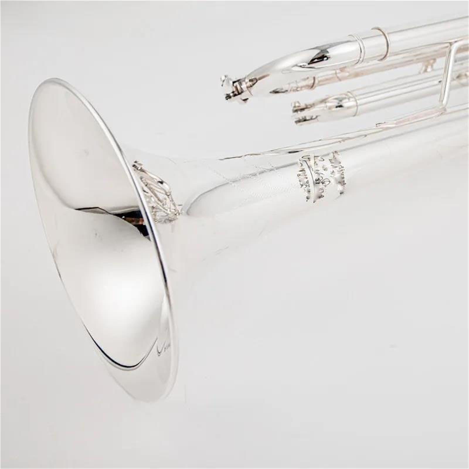 Professionelle Versilberte Trompete Standard-Trompeten-Set