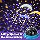 2 Stück Sternenhimmel Projektor Kinder, Sternenprojektor mit 3 Projektionsmodi, Nachtlicht Sternenhimmel Lampe, LED Sternenlicht Kinder Baby, Sternhimmel LED-Projektor,Sternhimmel Nachtlicht