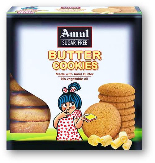 Unique Amul Sugar Free Butter Cookies 200g Unique Amazon.in Grocery