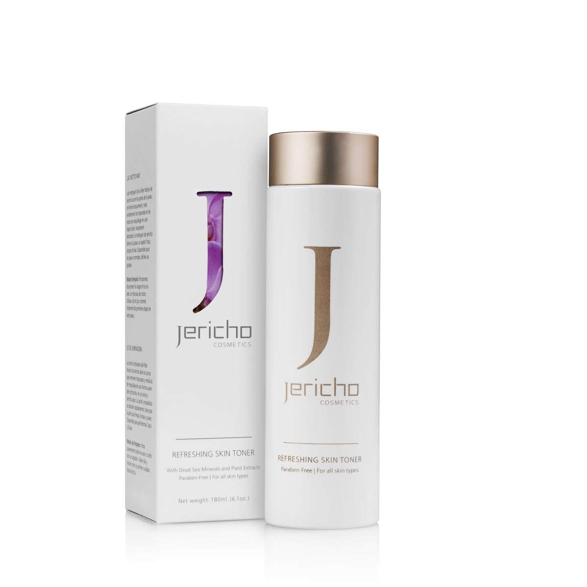 JerichoRefreshing Skin Toner for All Skin Types that blends Dead Sea Minerals with Aloe Vera plant extract