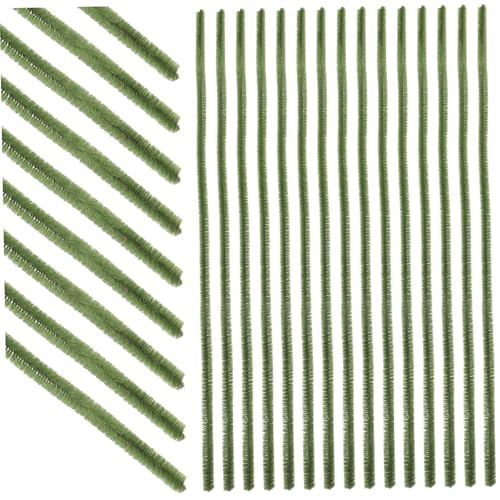 BESPORTBLE 200pcs DIY Chenille Stems Craft Supplies Twisted Sticks for Creative Projects Safe Iron Wire Material for Adults