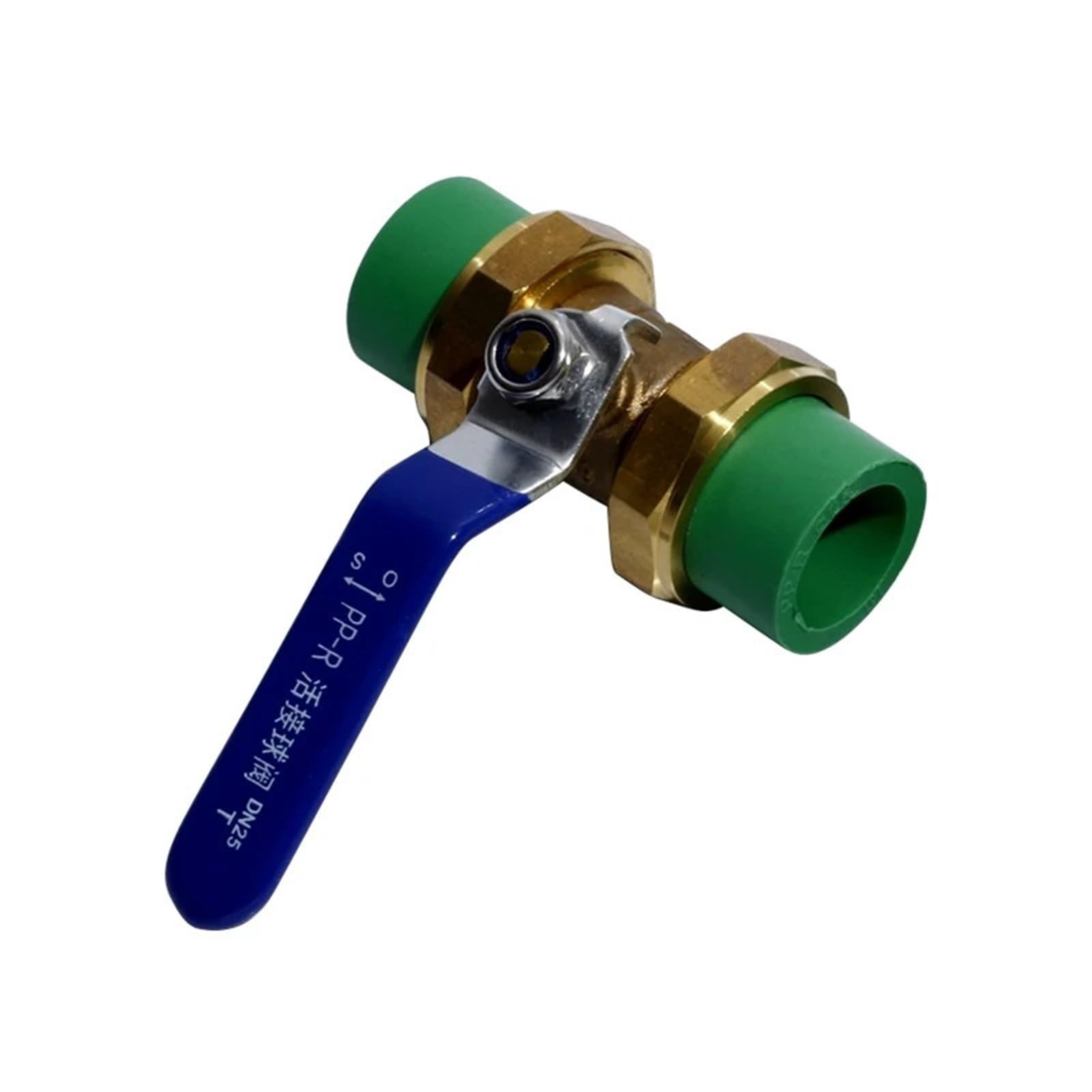 Raccord tuyau eau PPR 25mm joint valve laiton alimentation