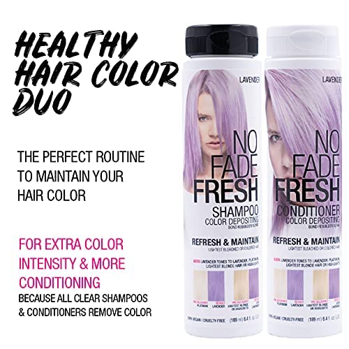 No Fade Fresh 8-50019-48709-1 Lavender Color Depositing Conditioner - Semi Permanent Hair Color thumb #7