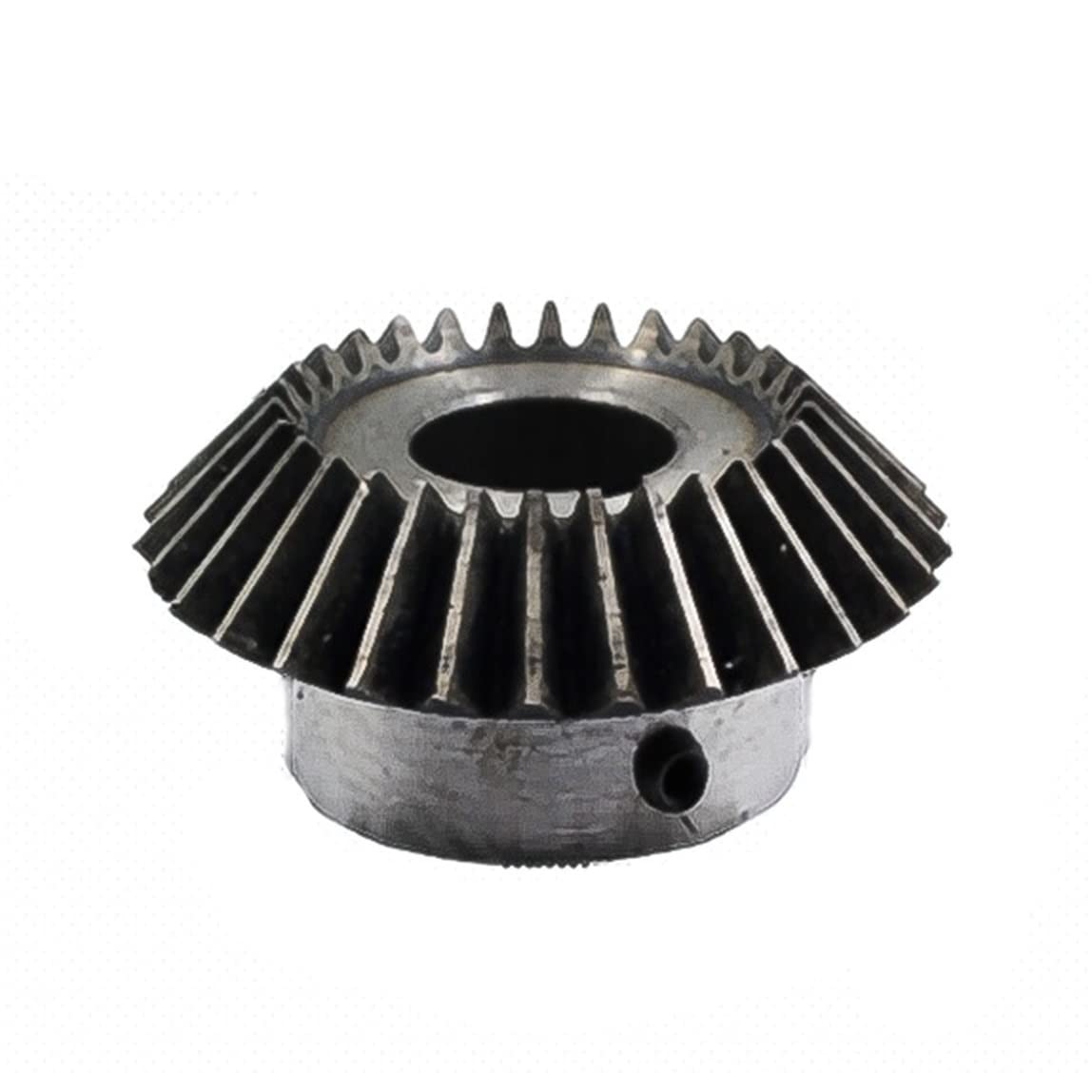 1 coppia di ingranaggi conici a 3 moduli e 30 denti con vite M6 - foro interno da 20 a 50 mm, angolo di accoppiamento di 90 gradi, ingranaggi in acciaio resistenti(48mm bore 30 Teeth)