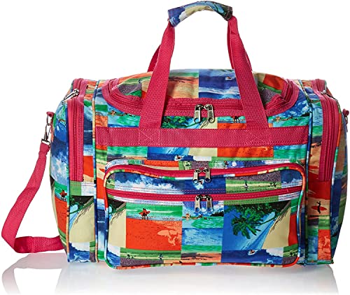 World Traveler Fashion Prints 19-inch Duffel Bag, Surf