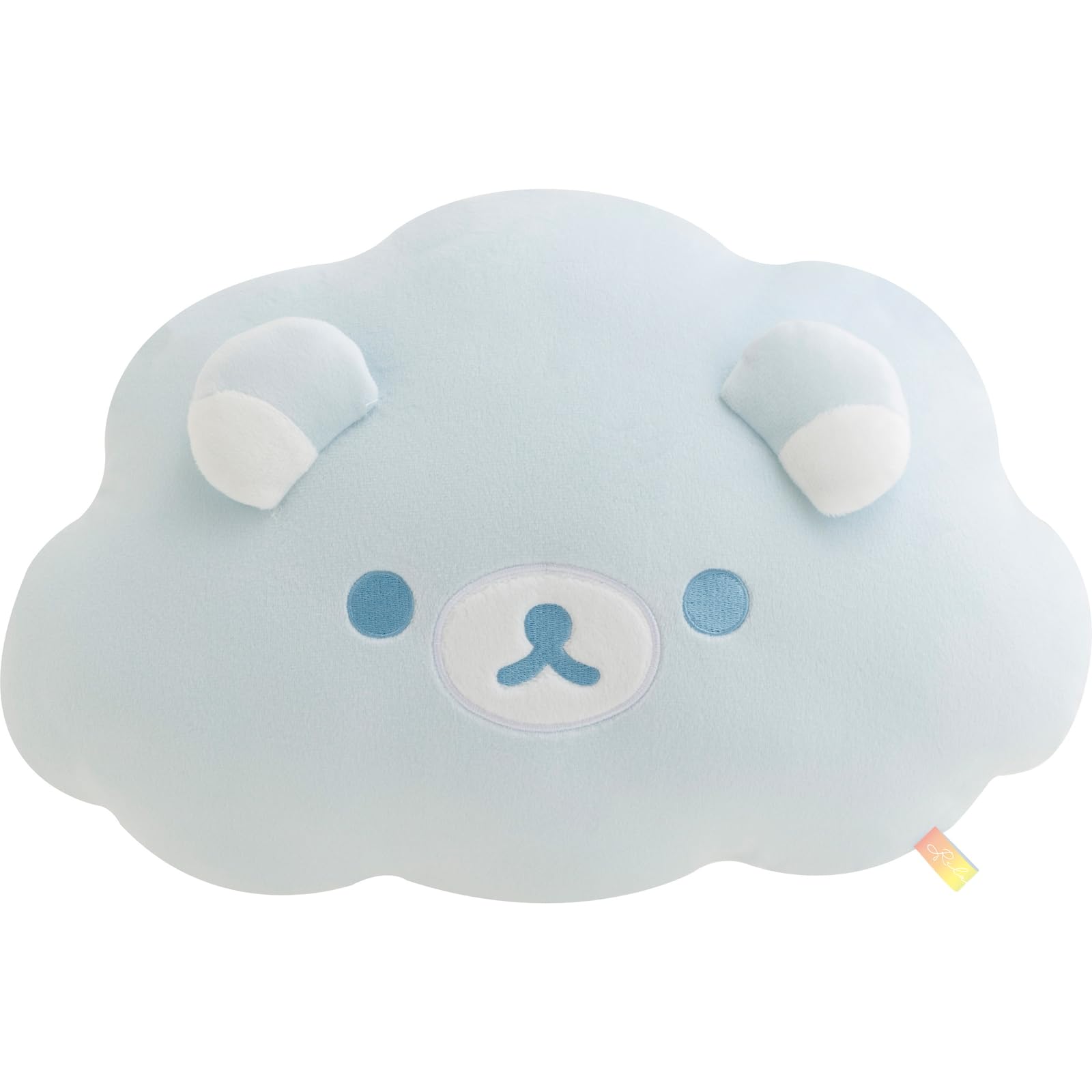 San-X Rilakkuma Cloud Cushion Pillow Rainy Sunny 14.6in Plush Japan