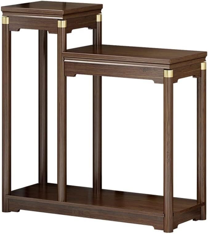 FEELIN Stool for Plant High and Low Combination Flower Pot Rack Living Room Small Fish Tank Rack Multi-Layer Balcony Plant Rack Simple Sofa Side Table Display Pedestals (Color : A, Size : X)