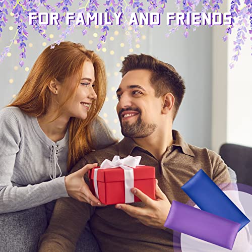 image for Tudomro 6 Pieces Satin Eye Pillow Case Washable Yoga Eye Pillow Cover 