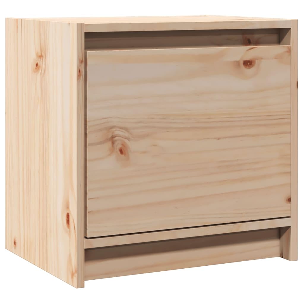 Table de chevet 40x30,5x40 cm en bois table basse de rangement de nuit meuble chambre