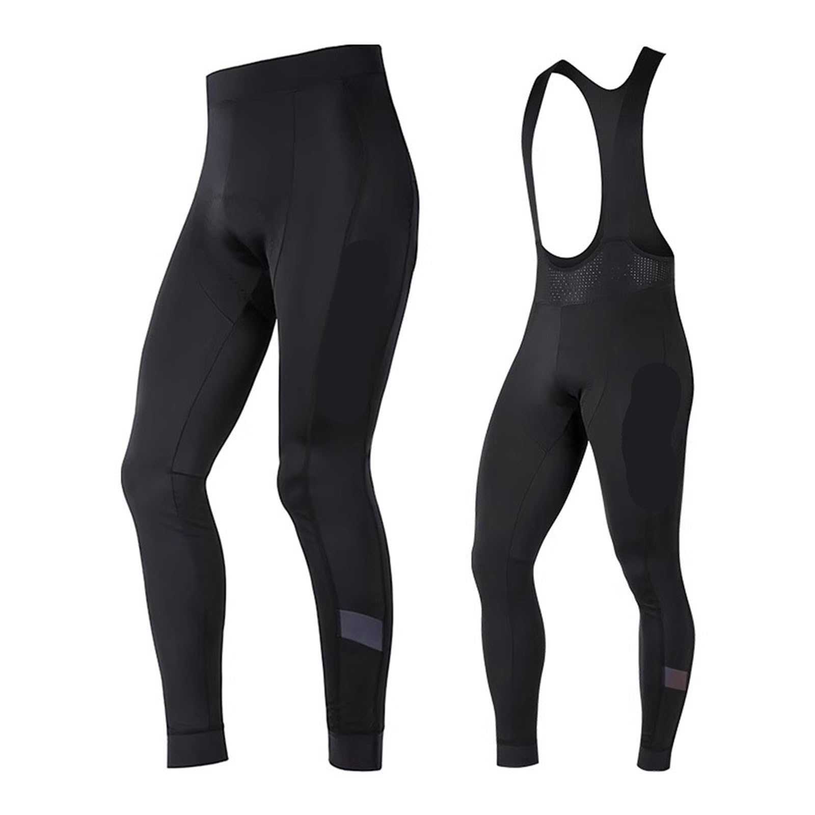 Pantalones con Pechera de Ciclismo for Hombre, Mallas Acolchadas Gel for Verano, Pantalones Largos, for Bicicleta para Ciclismo