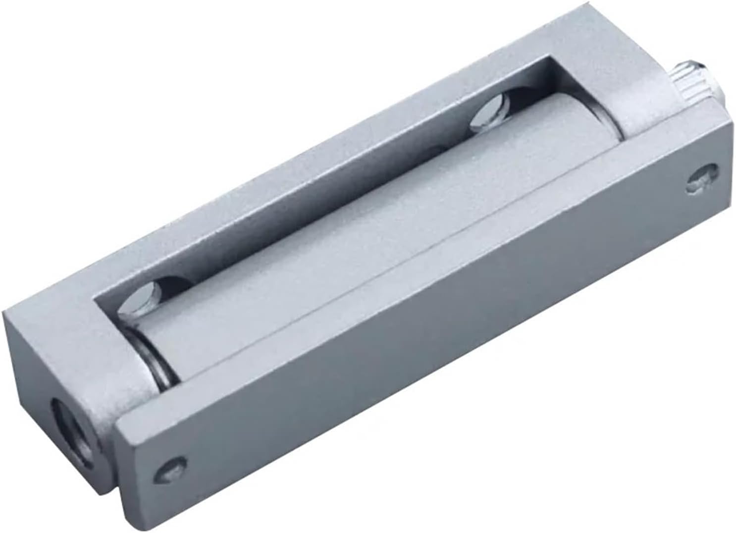 Zinc Alloy Protruding Door Rotating Hinge, Industrial Automation Equipment Cabinet Door Hinge Straight Rod Hinge 1Pcs(Beige)