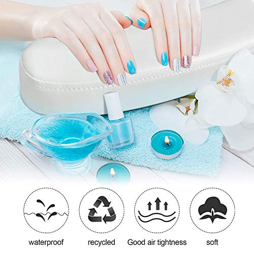 Nicejoy Maniküre Kissen Hand Nageltisch Stand Arm Rest Nagel Kushion Pu Leder Pad Tisch Schreibtisch Station Abnehmbar… – Bild 2