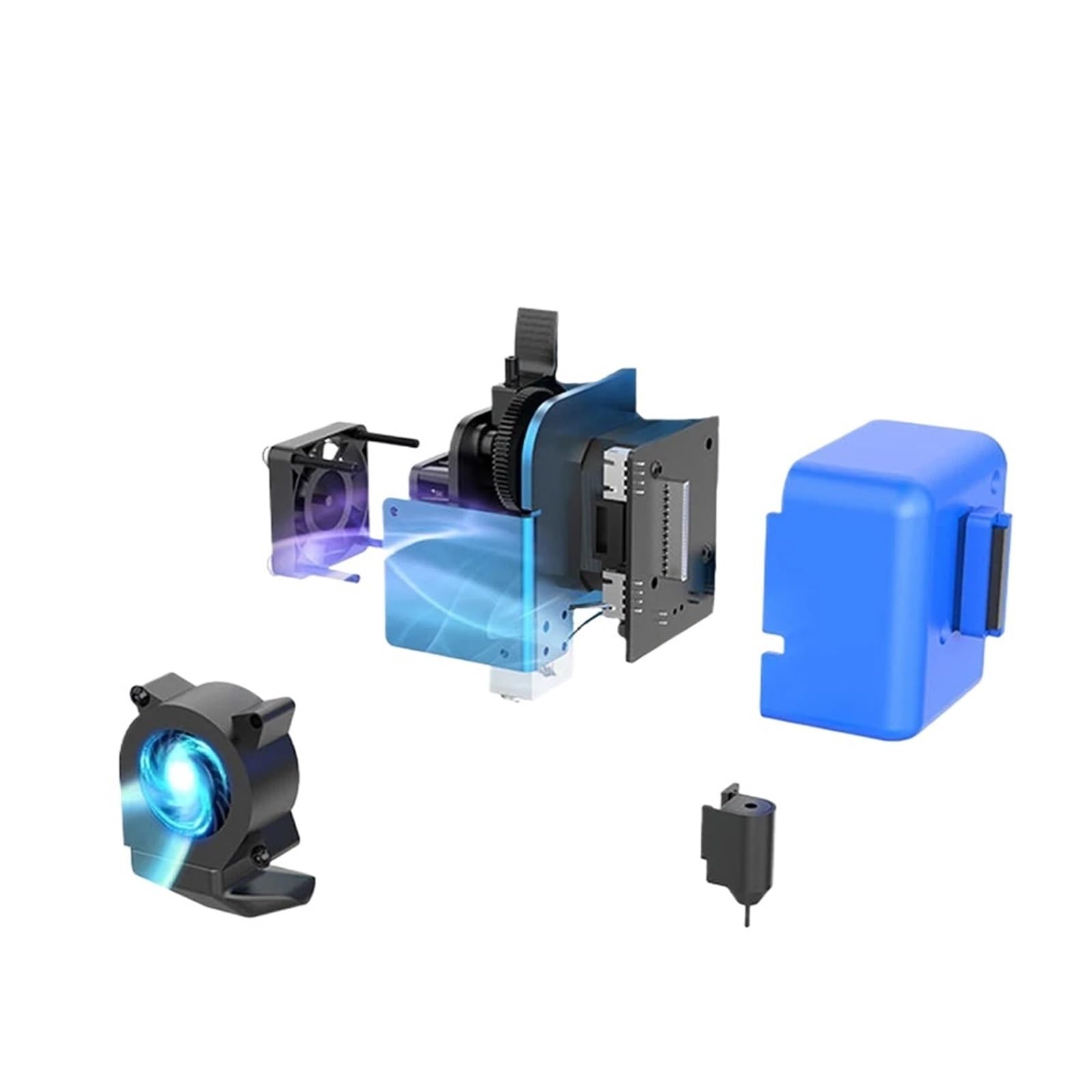 Kompatibel Mit Artillery X2 Genius Pro Dual Drive Extruder | Zufuhreinheit mit automatischer Nivellierung for den Austausch von 3D-Druckerkomponenten