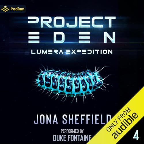 Project Eden Audiolibro Por Jona Sheffield arte de portada