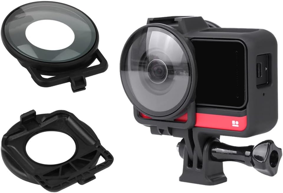 AECAM - Insta360s One R Dual Lens Protector Mod Camera Lens Cap Twin Guards Accessory For One R Camera Accessories