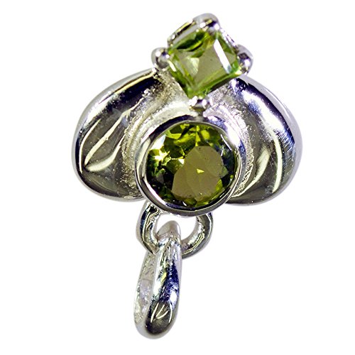 Collier Péridot Vert Pierre de Naissance d'Août Idée Cadeau