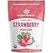 Nature Restore USDA Certified Organic Freeze Dried Strawberry Powder, 8 Ounces, Non GMO, Gluten Free, Vegan