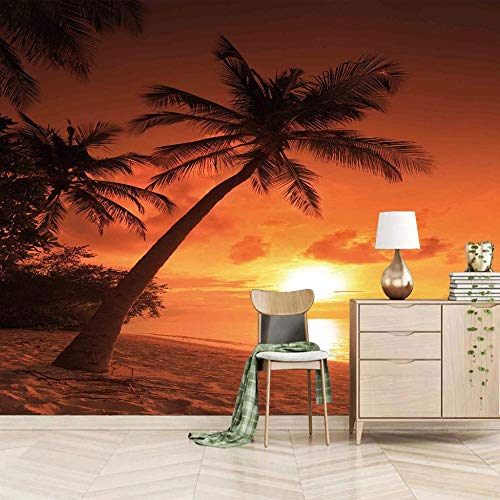 Papier peint mural pour chambre coucher qui camoufle les imperfections 250x175