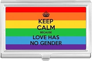 Gay Lesbian Transgender Bisexuals LGBT Business Card Holder Case Pocket Box Wallet