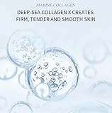 Collagen Face Sheet Mask, Set of 10 - Hydrating Beauty Skincare with Hyaluronic Acid for Women and Men - Moisturising Anti Aging Facial Treatment - Ideal for Sensitive Skin - Image 4