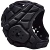 COOLOMG Soft Shell Flag Football Helmet 7v7 Rugby Helmet Scrum Cap Soccer Padded Headgear Adjustable Head Protector for Youth Kids Adults