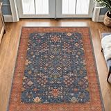 Large 3x5 Kitchen Rug Non Slip Machine Washable, Throw Rugs for Entryway Indoor,...
