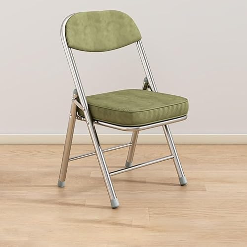 Retro Folding Chairs with Cushioned Seats Portable & Stackable Velvet Dining Chair with Backrest HeavyDuty 200kg Capacity Perfect for Home Use & Events