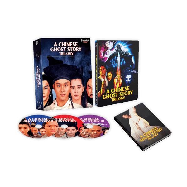 A Chinese Ghost Story Trilogy (1987 - 1991) Blu-ray SteelBook + Hardcover Booklet in Limited Edition Hardbox - Imprint Asia #38 - 40