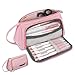 Produktbild LIUMY Federmäppchen Federtaschen Teenager Mädchen Mäppchen Große Kapazität mit Reißverschluss Schlamperbox Student Make-up Tasche für Schule & Büro 20 x 9 x 11 cm