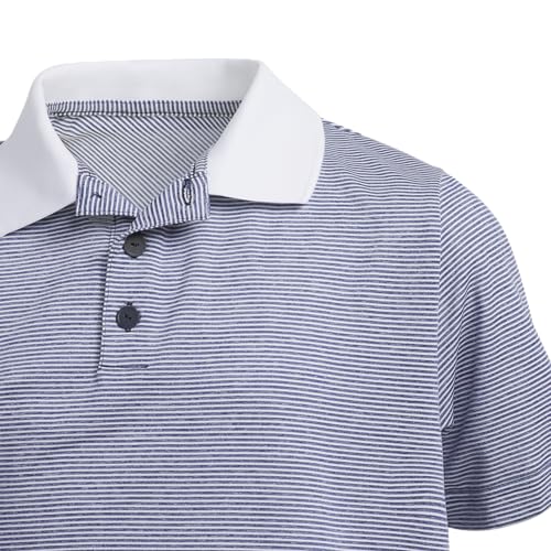 adidas Girls' Ottoman Striped Polo Shirt2