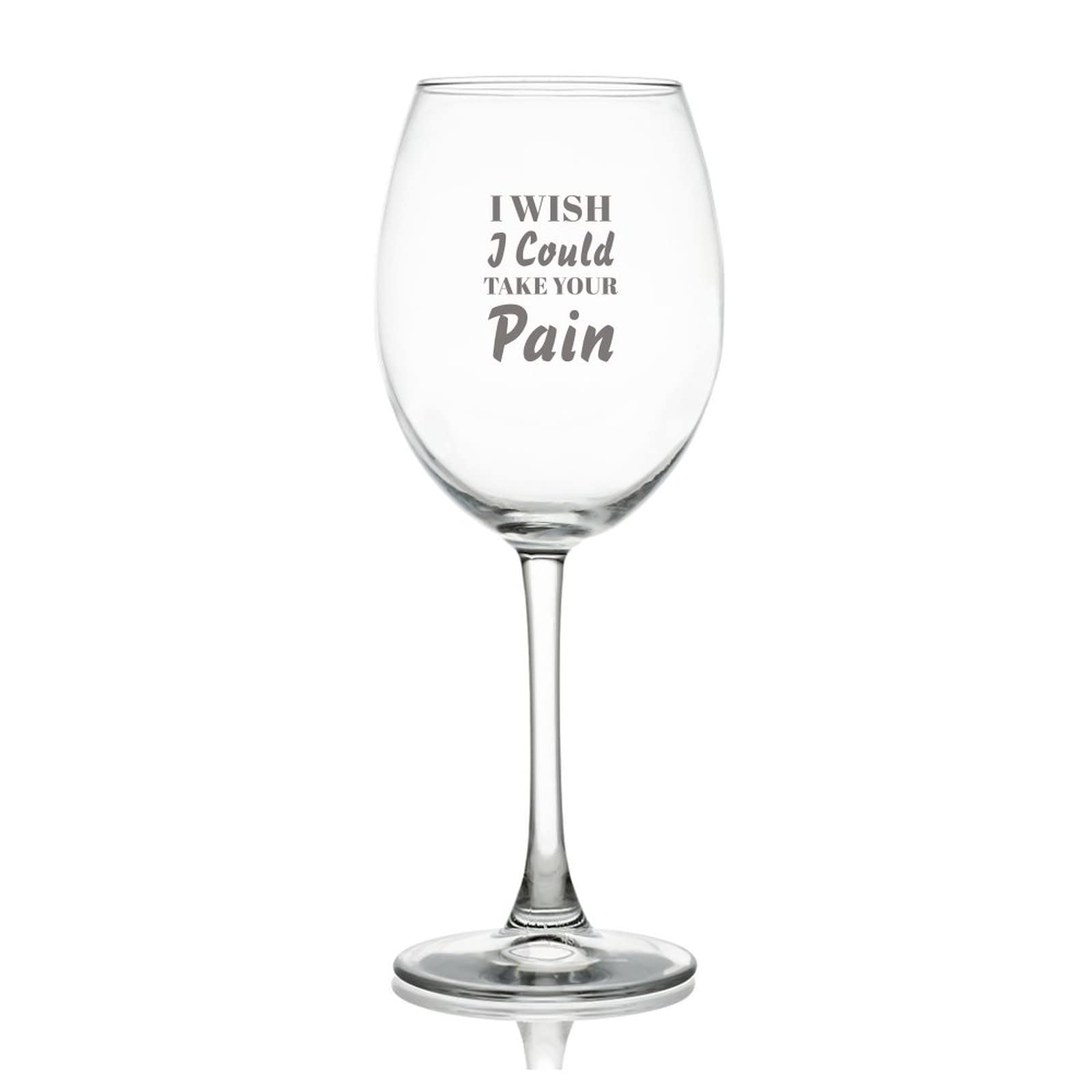 Verre à vin inscription originale idée cadeau anniversaire maison