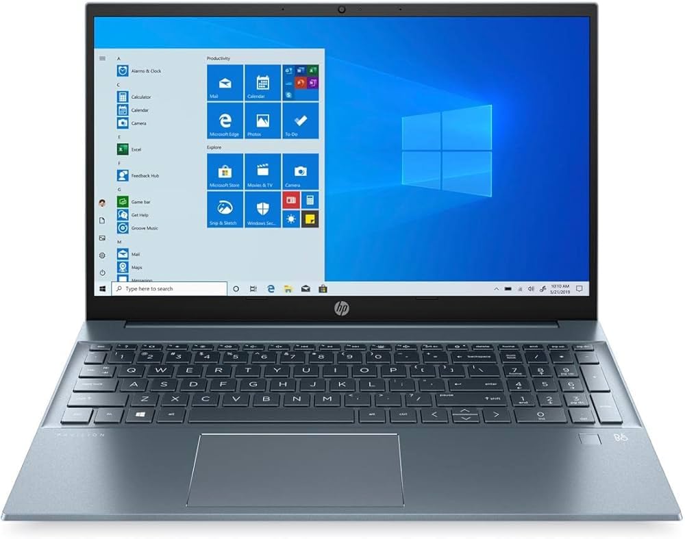 H - P Pavilion business Laptop - 15.6-Inch Display | Core i7-1165G7 Processor, 16GB RAM, 512GB SSD - Available in Blue Color (Renewed)