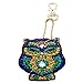 5D DIY Key Chains Diamond Painting Paint by Numbers Kits Full Drill Special Shape Diamond Painting Pendant for Art Craft Key Ring Phone Charm Bag Decor(9 Pack) ¡­