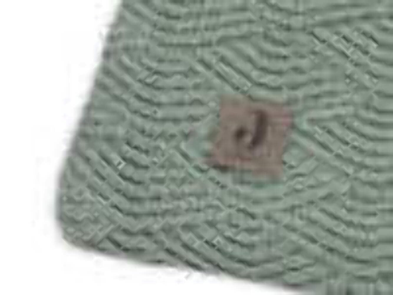 Jollein Krabbeldecke Laufgittereinlage 80x100 cm River knit ash green